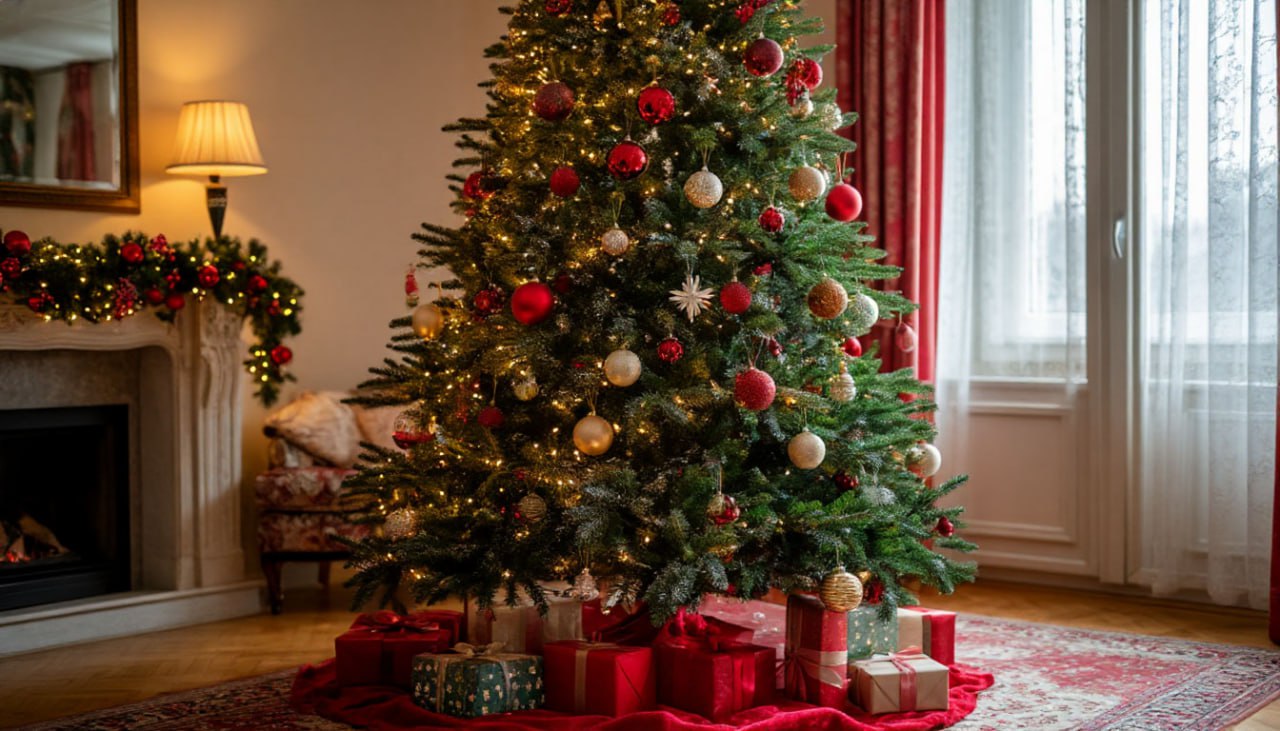 В Свердловской области новогодние ёлки можно взять в аренду