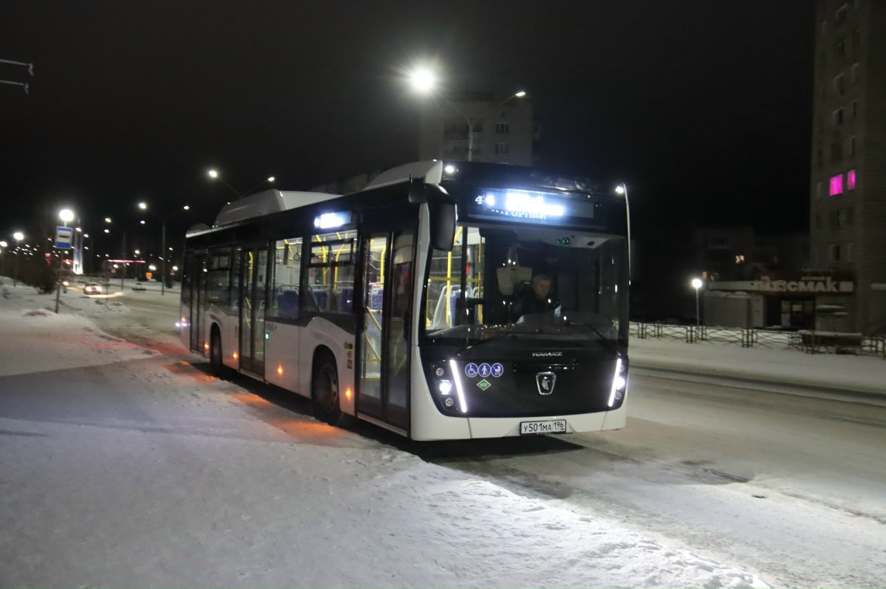 В Лесном обновляют автобусы, следующие по городским маршрутам