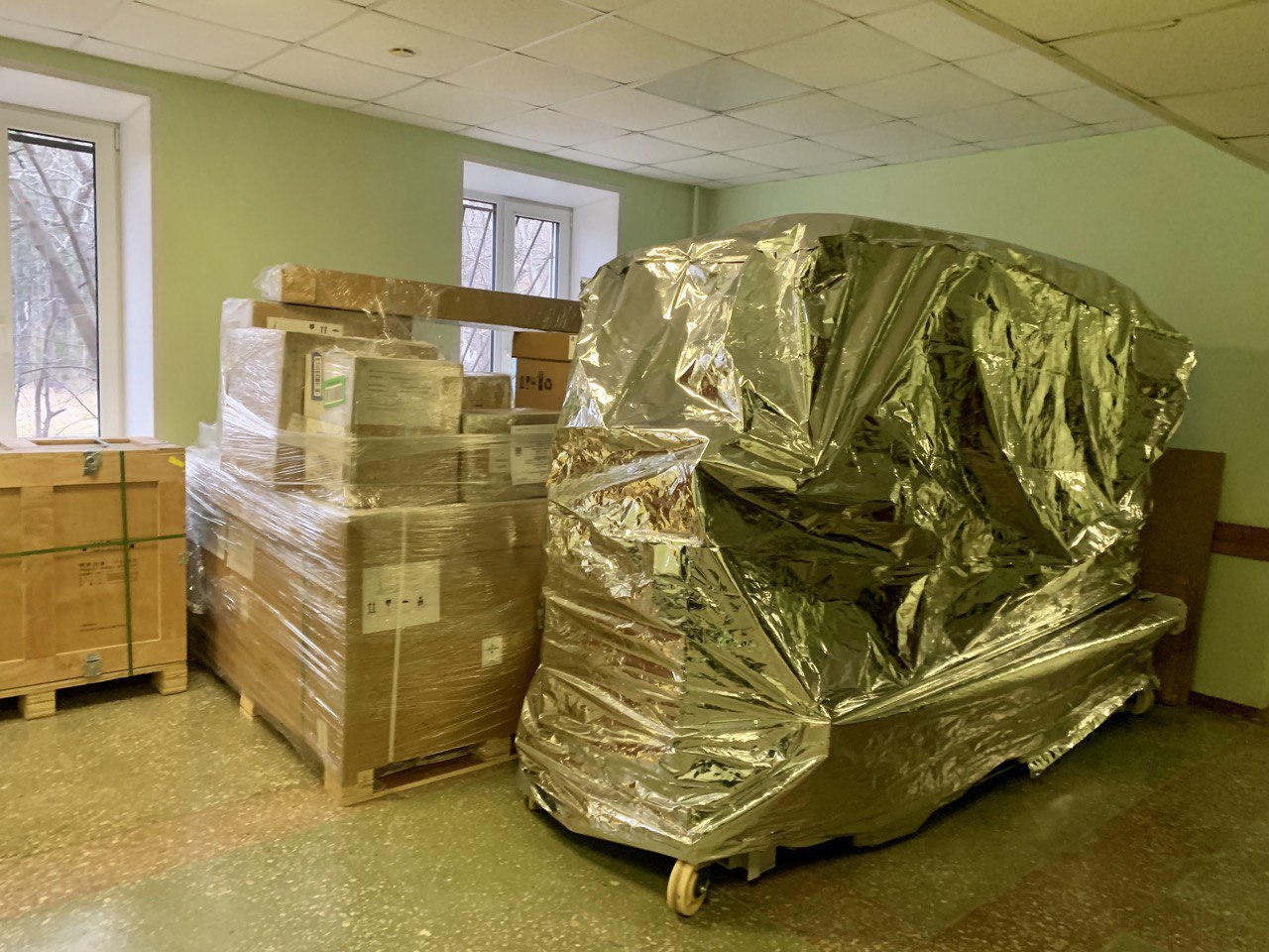 Медицинское оборудование стоимостью около 100 миллионов рублей поступило в Городскую больницу №1 Нижнего Тагила Медицинское оборудование стоимостью около 100 миллионов рублей поступило в Городскую больницу №1 Нижнего Тагила