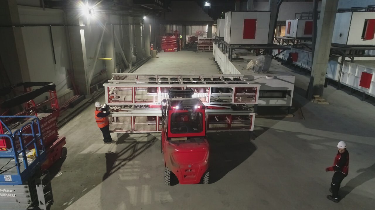 Монтаж оборудования начался на будущем заводе по выпуску тормозных дисков и суппортов в «Титановой долине» Монтаж оборудования начался на будущем заводе по выпуску тормозных дисков и суппортов в «Титановой долине»