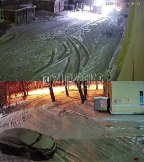 Мусорщики в Екатеринбурге вывалили отходы во дворе вместо уборки