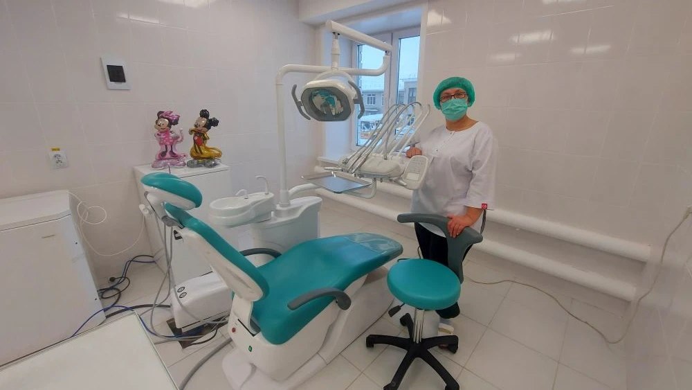 Стоматологический кабинет для юных пациентов открывается в капитально отремонтированных помещениях профильного подразделения Артинской центральной районной больницы, расположенного в селе Манчаж