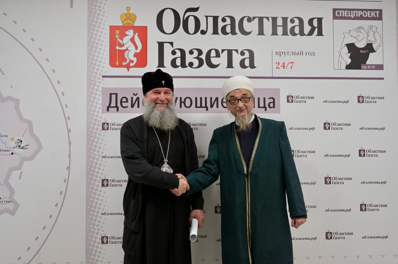 «Потенциал у верующего человека более широкий»: владыка Евгений и муфтий Абдуль-Куддусс хаджи — о совместной работе по противодействию идеологии экстремизма и поддержке участников СВО