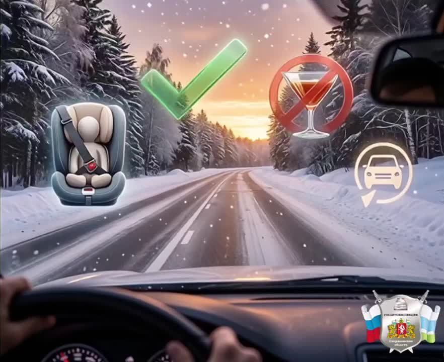 Безопасная дорога в новогодние праздники: памятка для водителей