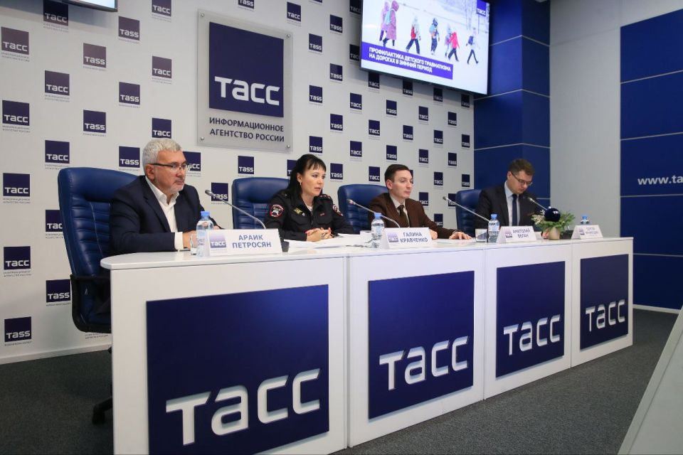 В Пресс-центре ТАСС-Урал обсудили профилактику детского дорожного травматизма в зимний период