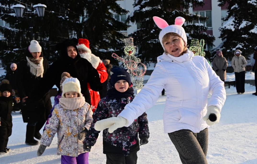 В Красноуфимске царит новогоднее настроение