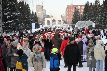 В Парке Маяковского из-за морозов могут не работать аттракционы