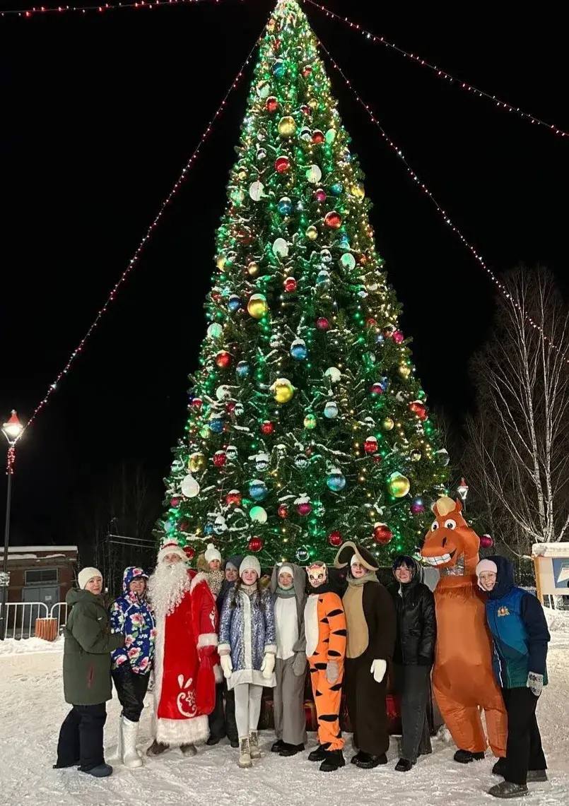 Волшебство новогодних городков