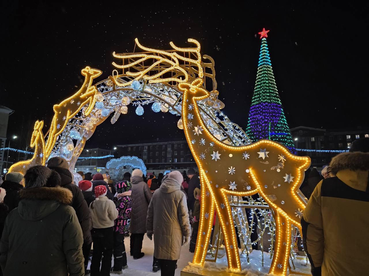 Волшебство новогодних городков: Ревда