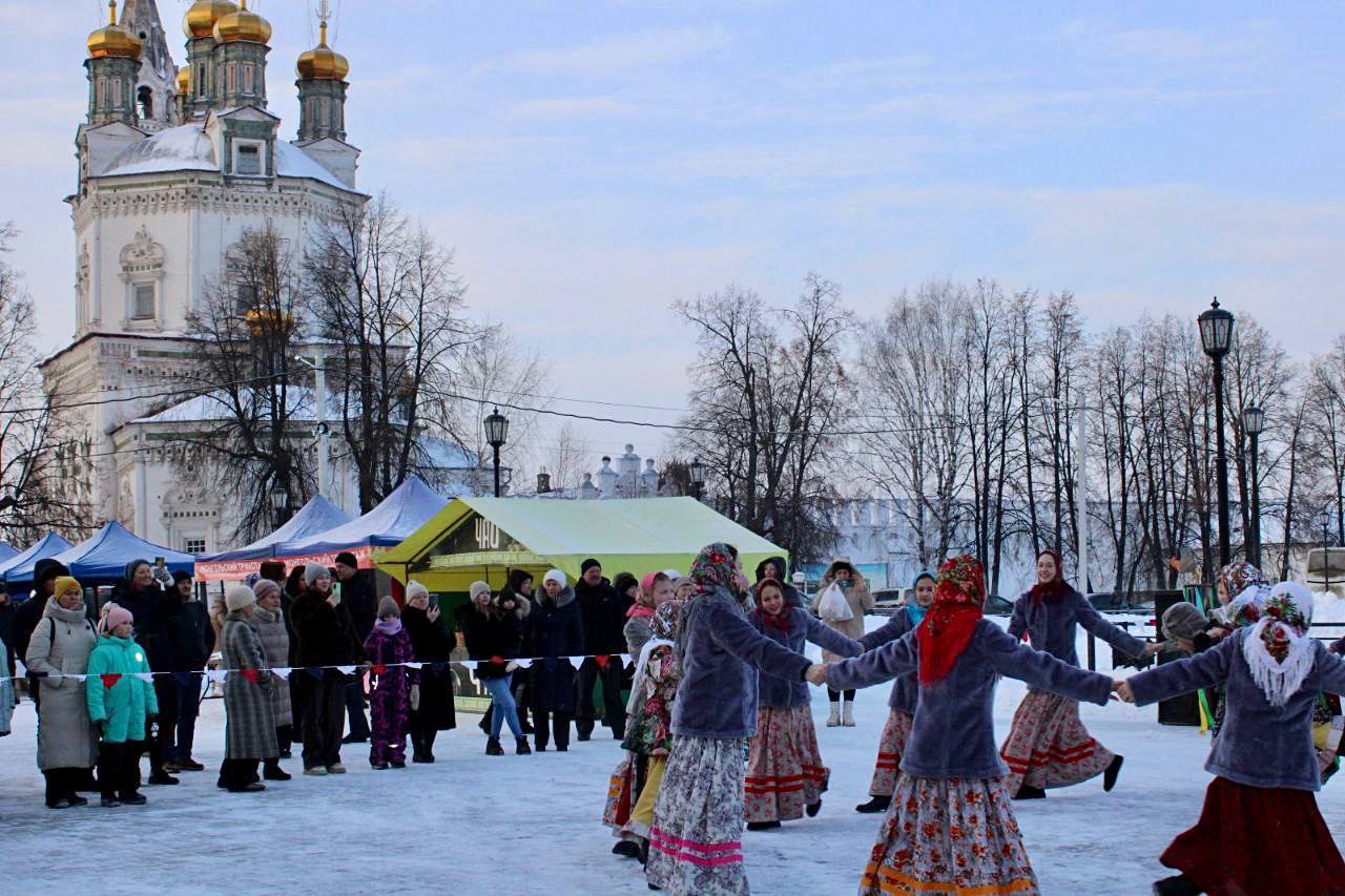 Рождественская ярмарка открылась в Верхотурье