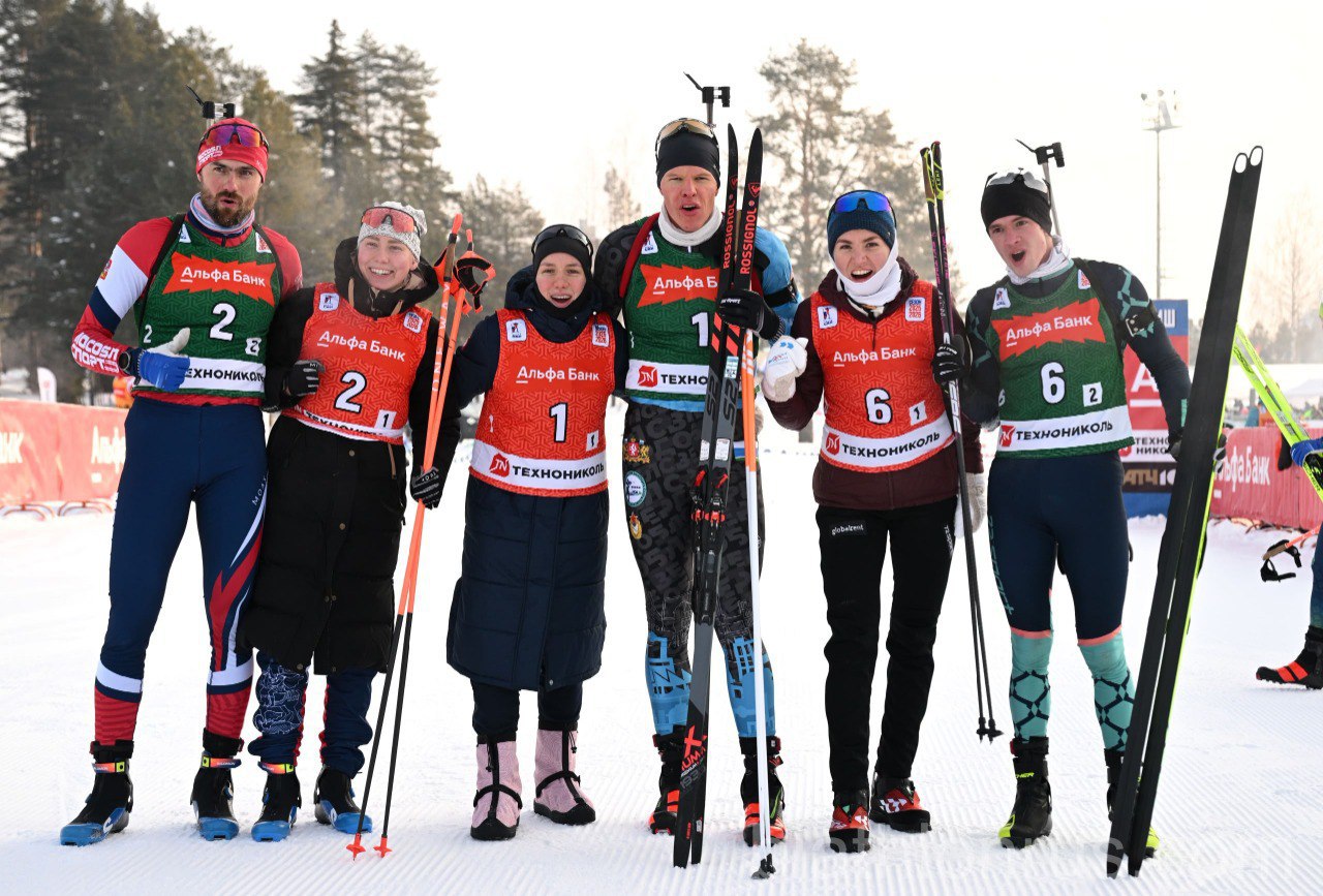 Свердловские спортсмены стали лучшими на чемпионате России по биатлону в Ижевске