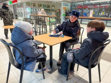 Более 80 подростков доставили в полицию за новогодние праздники