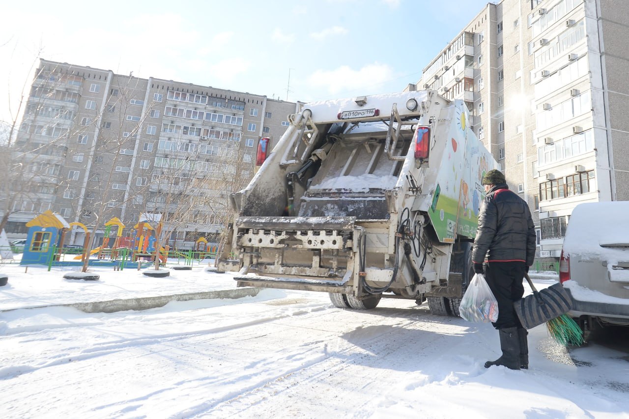 В праздники в Свердловской области традиционно вырос объем отходов