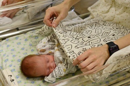 В Свердловской области с 19 по 25 января родились 607 малышей