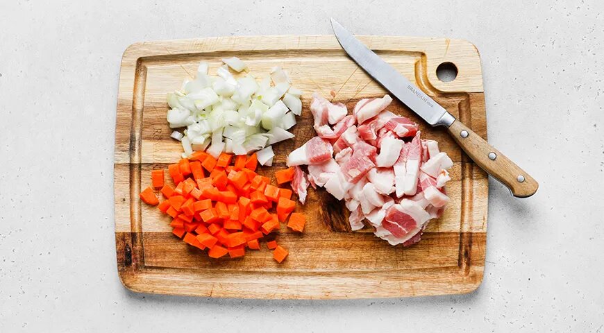 Сытная полевая каша в казане: пошаговый рецепт