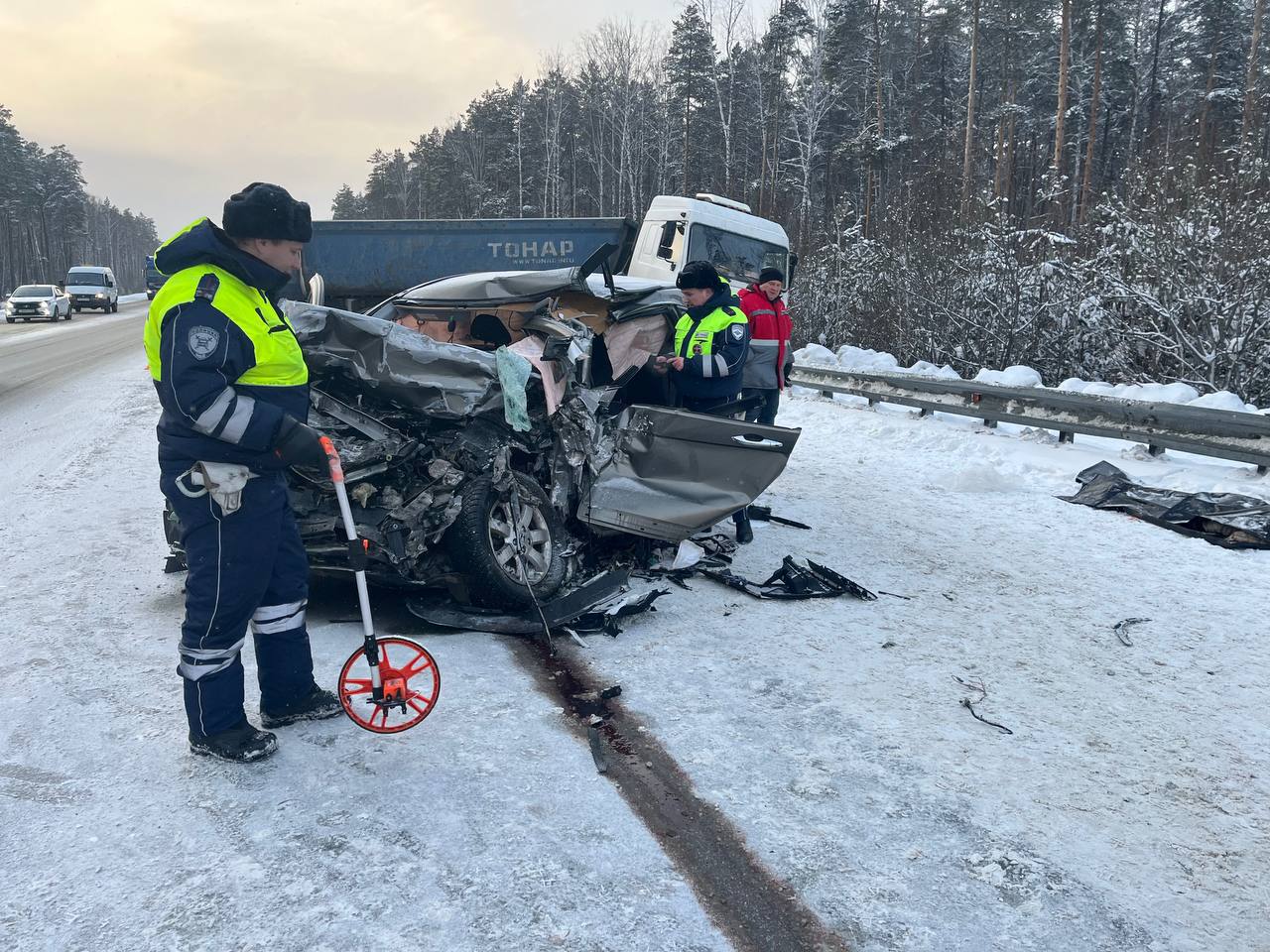 Появились подробности смертельной аварии на ЕКАД