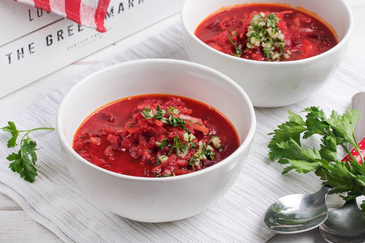 Идеальный постный борщ, который украсит ваш стол