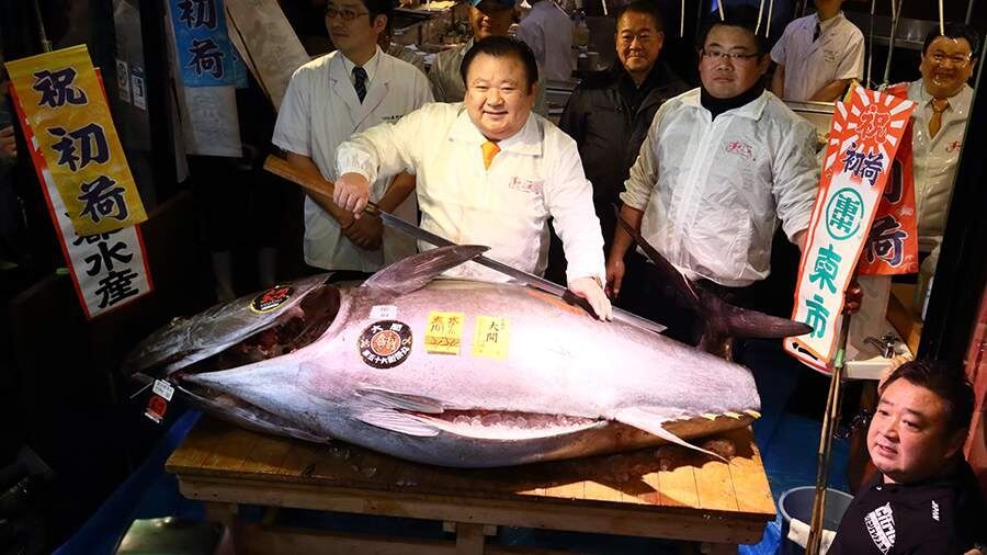Японский гурман покорил рынок: рекордный тунец за 3,2 миллиона долларов