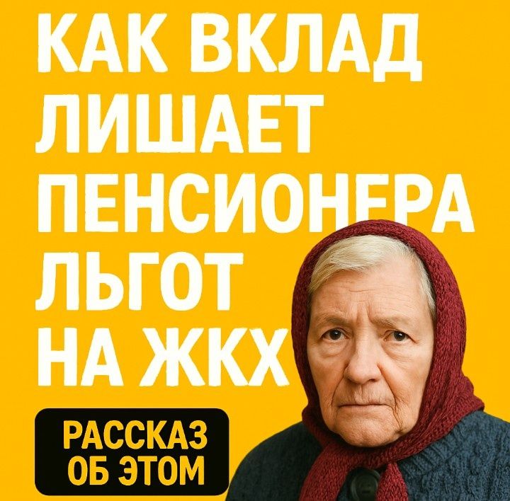 Как сбережения могут лишить пенсионера субсидий на ЖКХ