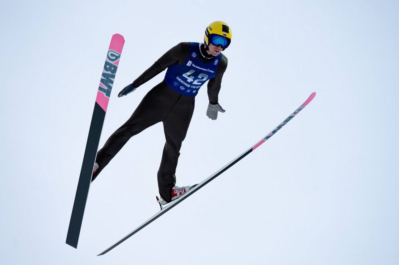Полный комплект наград – у наших летающих лыжников! Полный комплект наград – у наших летающих лыжников!