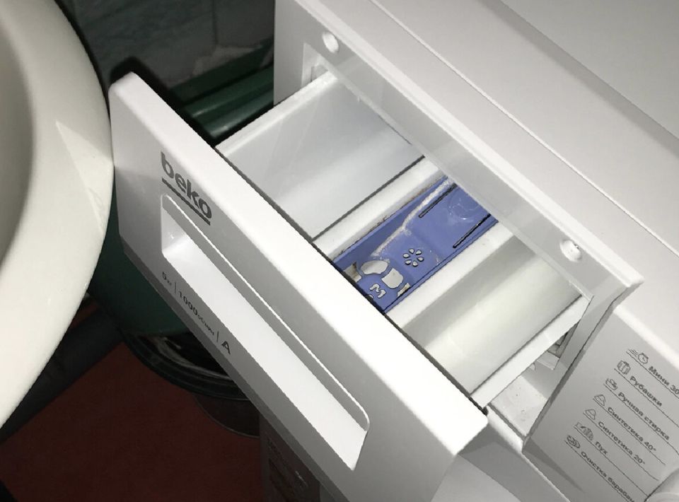 Правильное использование отсеков для порошка в стиральных машинах