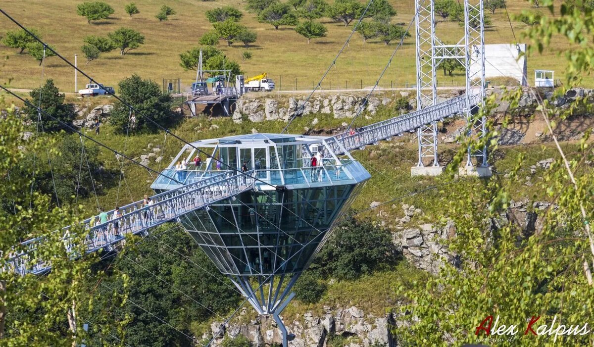 Цалкинский мост через Дашбашское ущелье