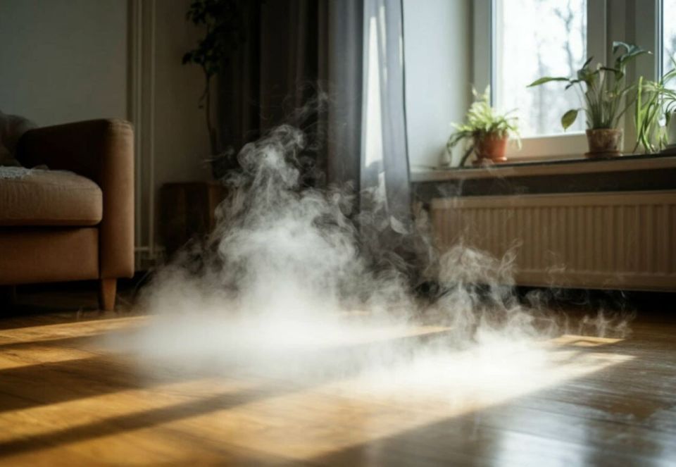 Жильцы дома на Бахчивандри, 21 бьют тревогу: прорыв трубы топит подъезд, УК бездействует