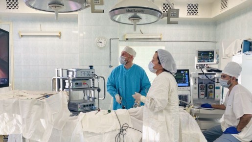 Технопарк Детской городской больницы Нижнего Тагила пополнился комплектом оборудования для видеолапароскопических операций стоимостью более 12 млн рублей