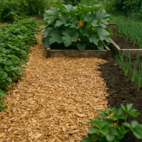 Опилки в огороде: секрет успешного урожая