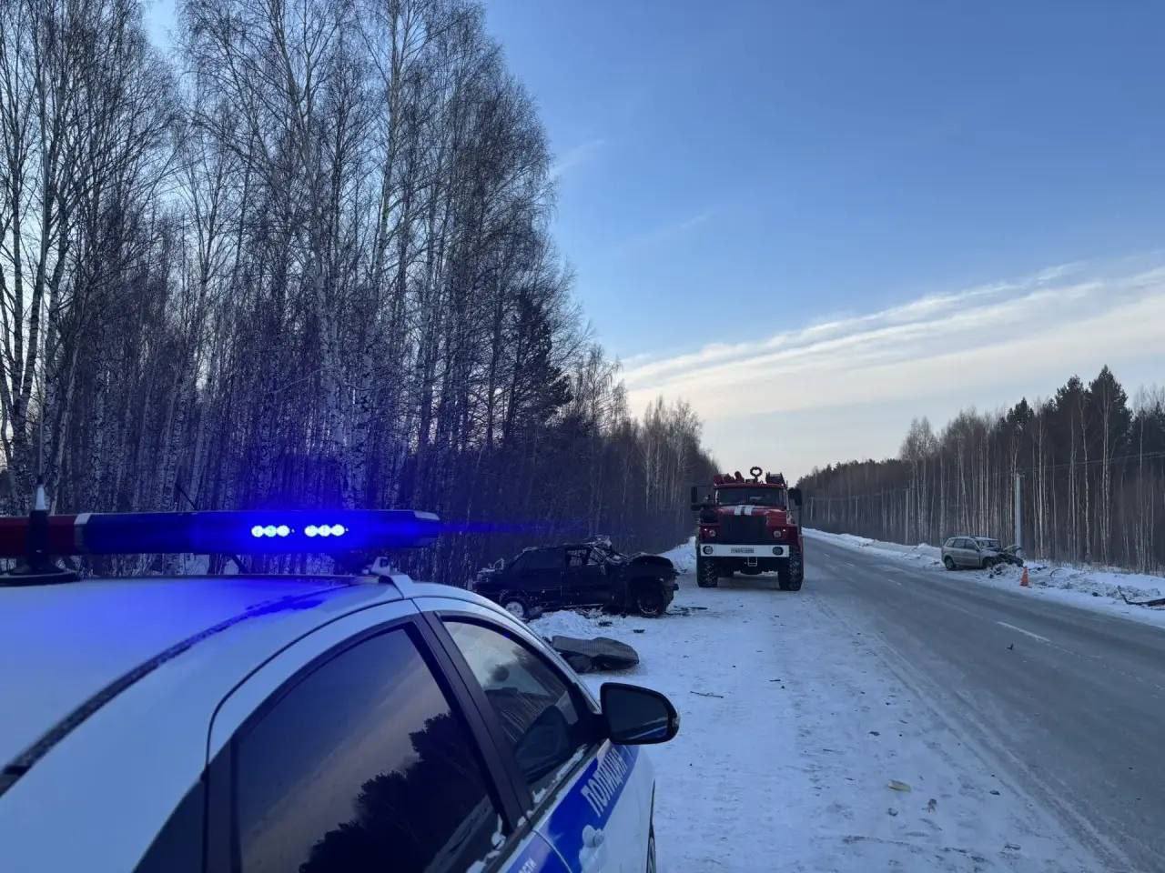 Серьезная авария произошла на трассе Екатеринбург-Реж-Алапаевск»