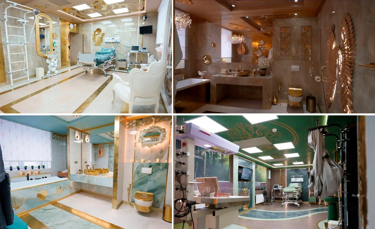 «Царские» родовые палаты открыли в перинатальном центре на Урале «Царские» родовые палаты открыли в перинатальном центре на Урале