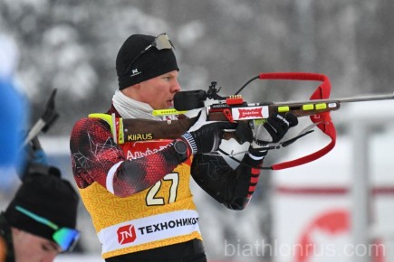 В Златоусте завершилась мужская спринтерская гонка финального этапа Кубка России по биатлону