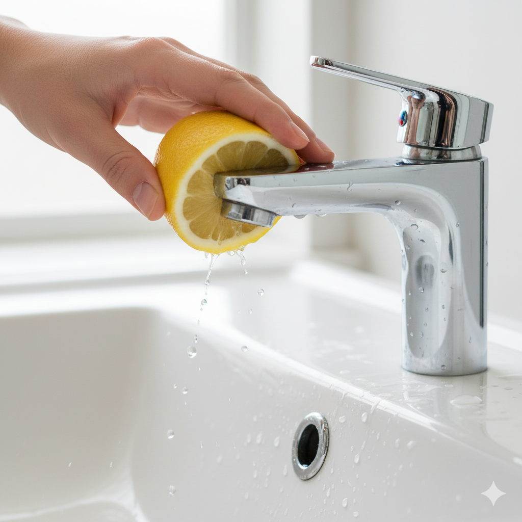 Освежите сантехнику за полминуты: простой трюк, который вас удивит