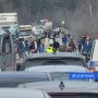 Огромная пробка парализовала движение в Свердловской области