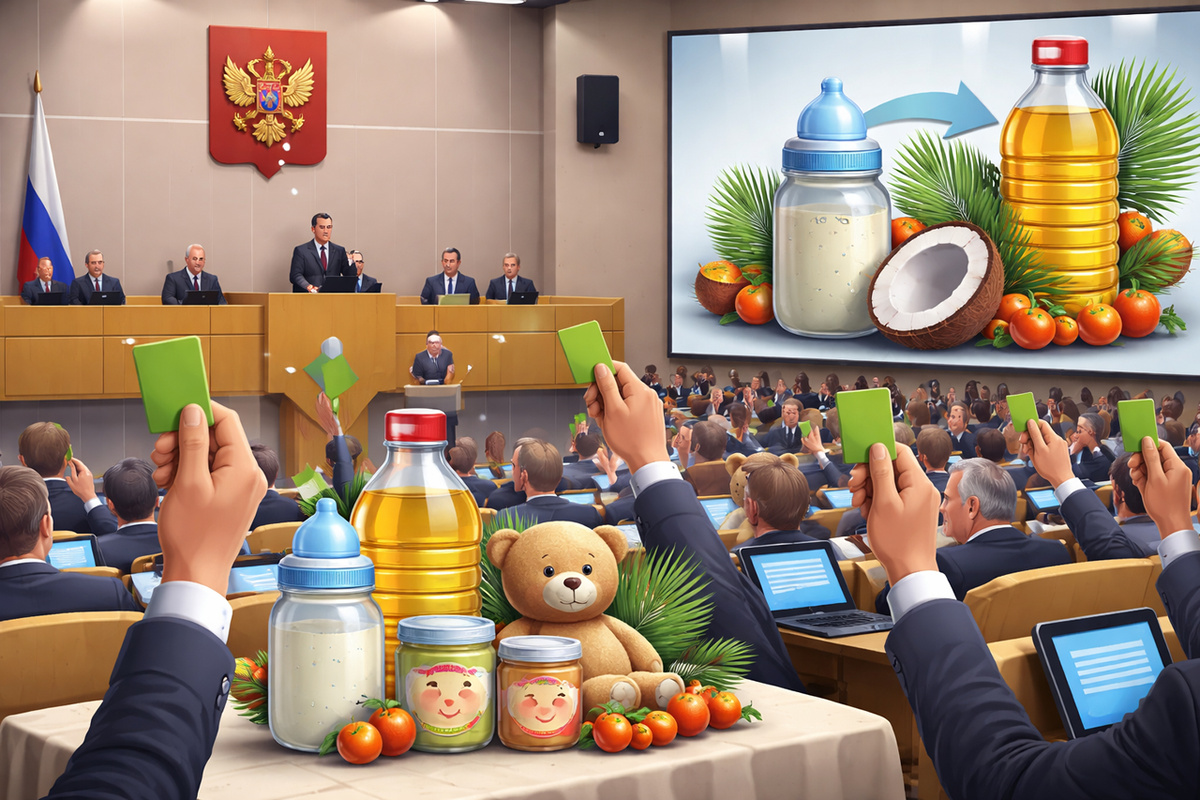 Пальмовое масло в детском питании: старый вопрос или новая проблема?