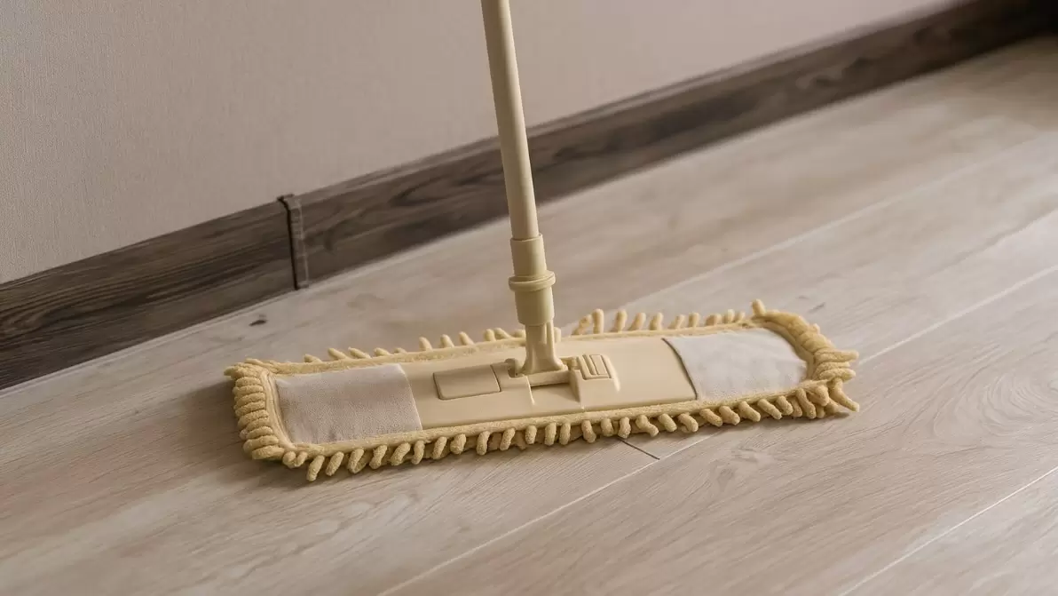 Как избавиться от белых соляных разводов на полу?