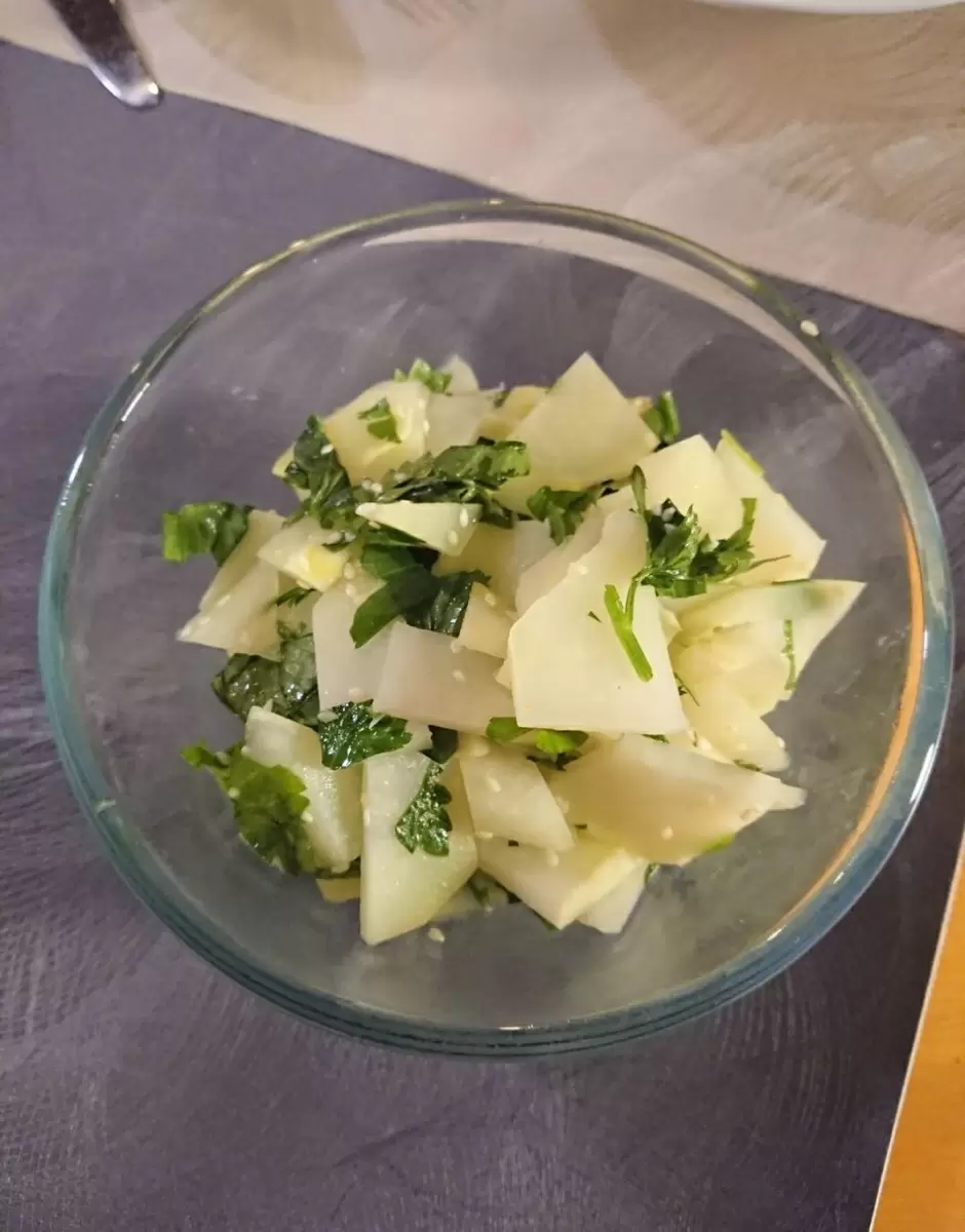 Постный обед из трех блюд