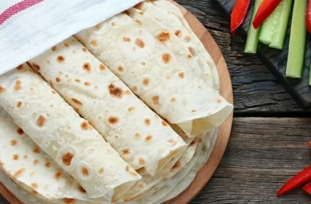 Лаваш на сковороде: просто, быстро и очень вкусно