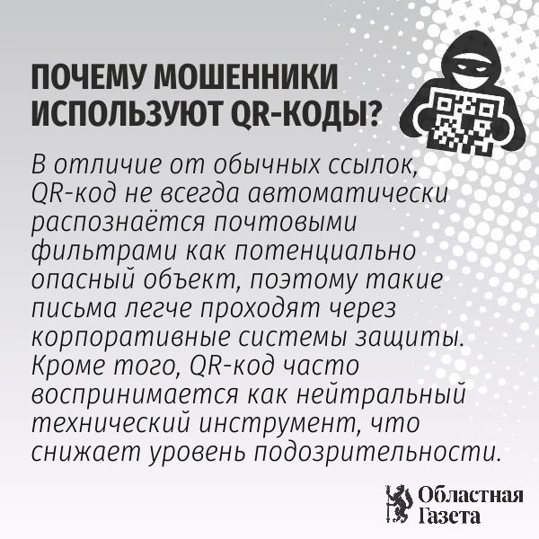 Свердловчан предупреждают о новой схеме обмана с QR-кодами Свердловчан предупреждают о новой схеме обмана с QR-кодами