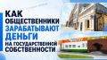 Как общественники зарабатывают деньги на государственной собственности?