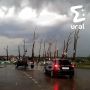Так после торнадо выглядит Кушва — некоторые частные дома просто сложило, на улицах стоят смятые автомобили