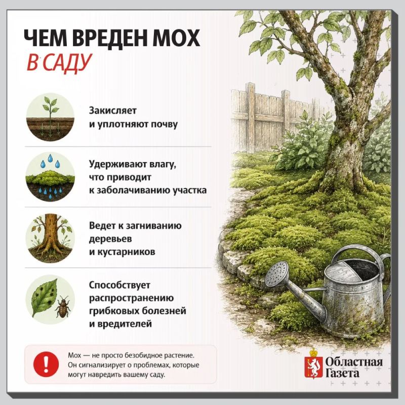 Почему на даче появился мох и нужно ли с ним бороться? Почему на даче появился мох и нужно ли с ним бороться?