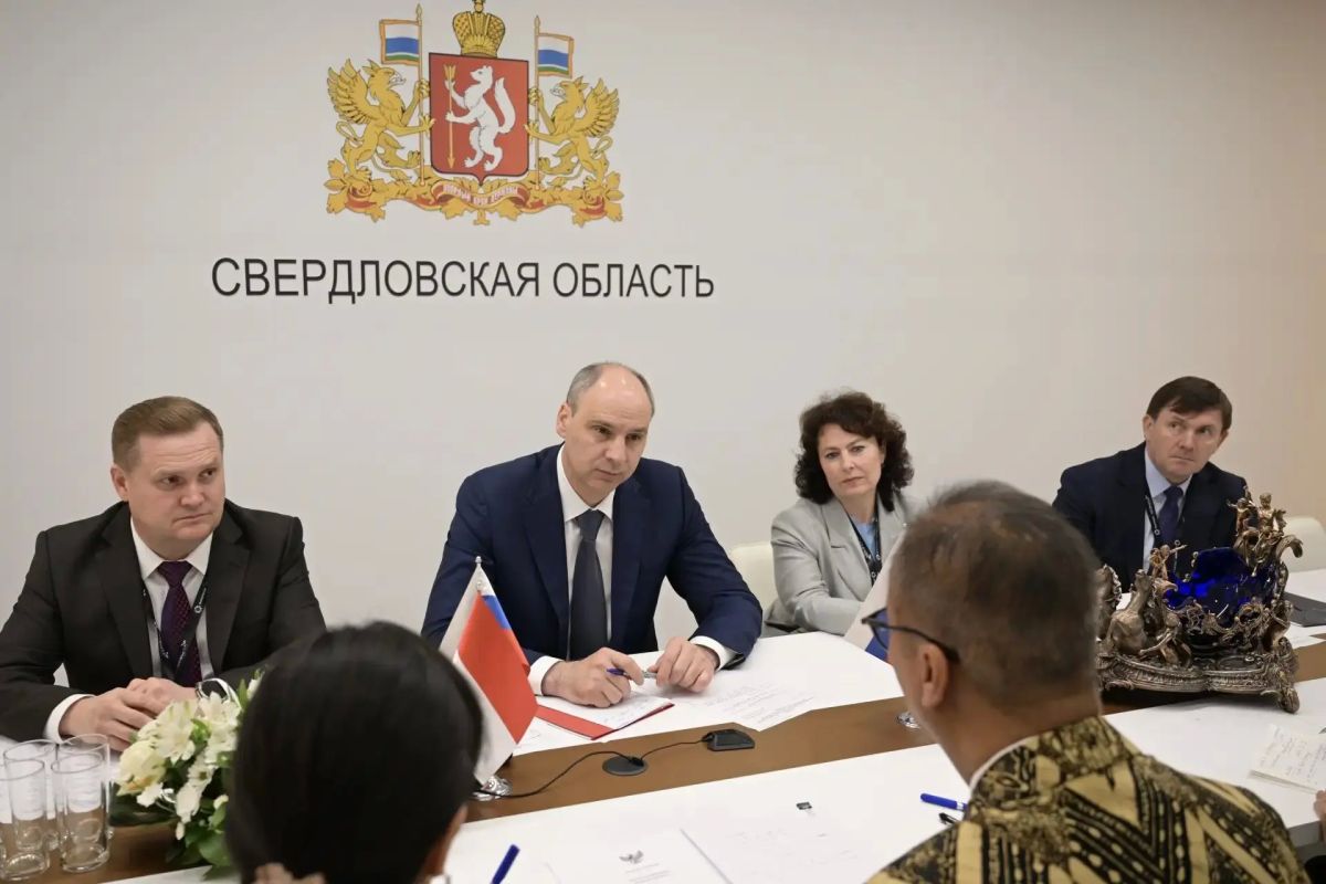 Свердловская область и Индонезия наращивают промышленную кооперацию на выставке ИННОПРОМ Свердловская область и Индонезия наращивают промышленную кооперацию на выставке ИННОПРОМ