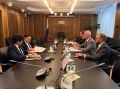 Олег Матыцин встретился с Чрезвычайным и Полномочным Послом Турецкой Республики в Российской Федерации