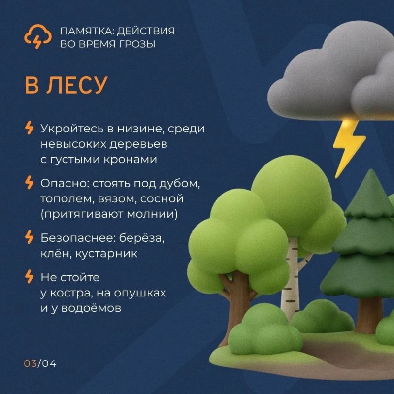 Что делать, если началась гроза? Что делать, если началась гроза?