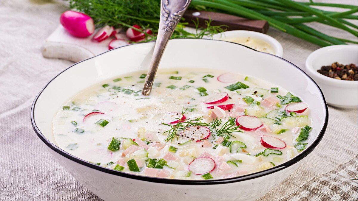 Окрошка: Летний хит, который освежает и радует вкусом