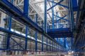 В производственных корпусах комплекса высокоскоростных поездов смонтирована система вентиляции