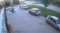 Появилось видео аварии с фиолетовым Ламборджини и жилым домом в Екатеринбурге