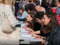 На первый день книжного фестиваля «Красная строка» в Екатеринбурге пришло