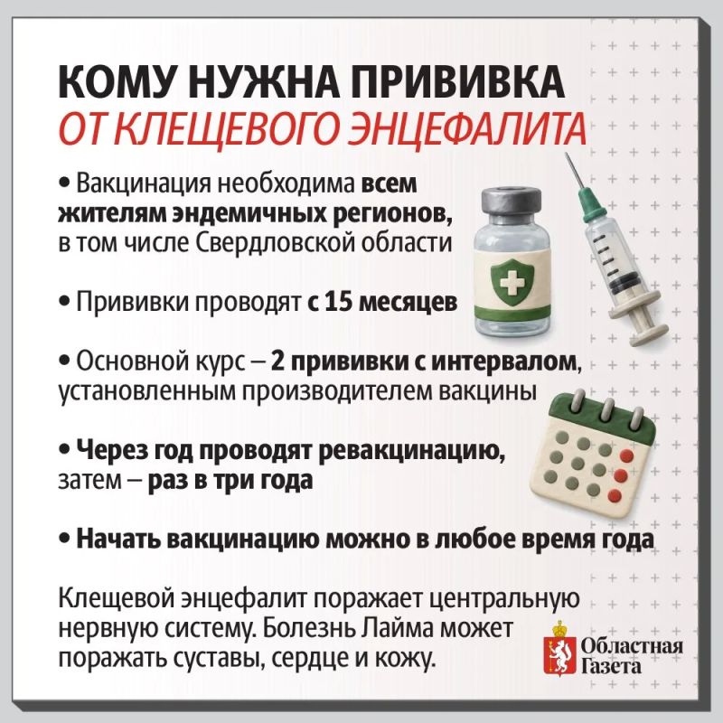Клещи продолжают атаковать свердловчан Клещи продолжают атаковать свердловчан